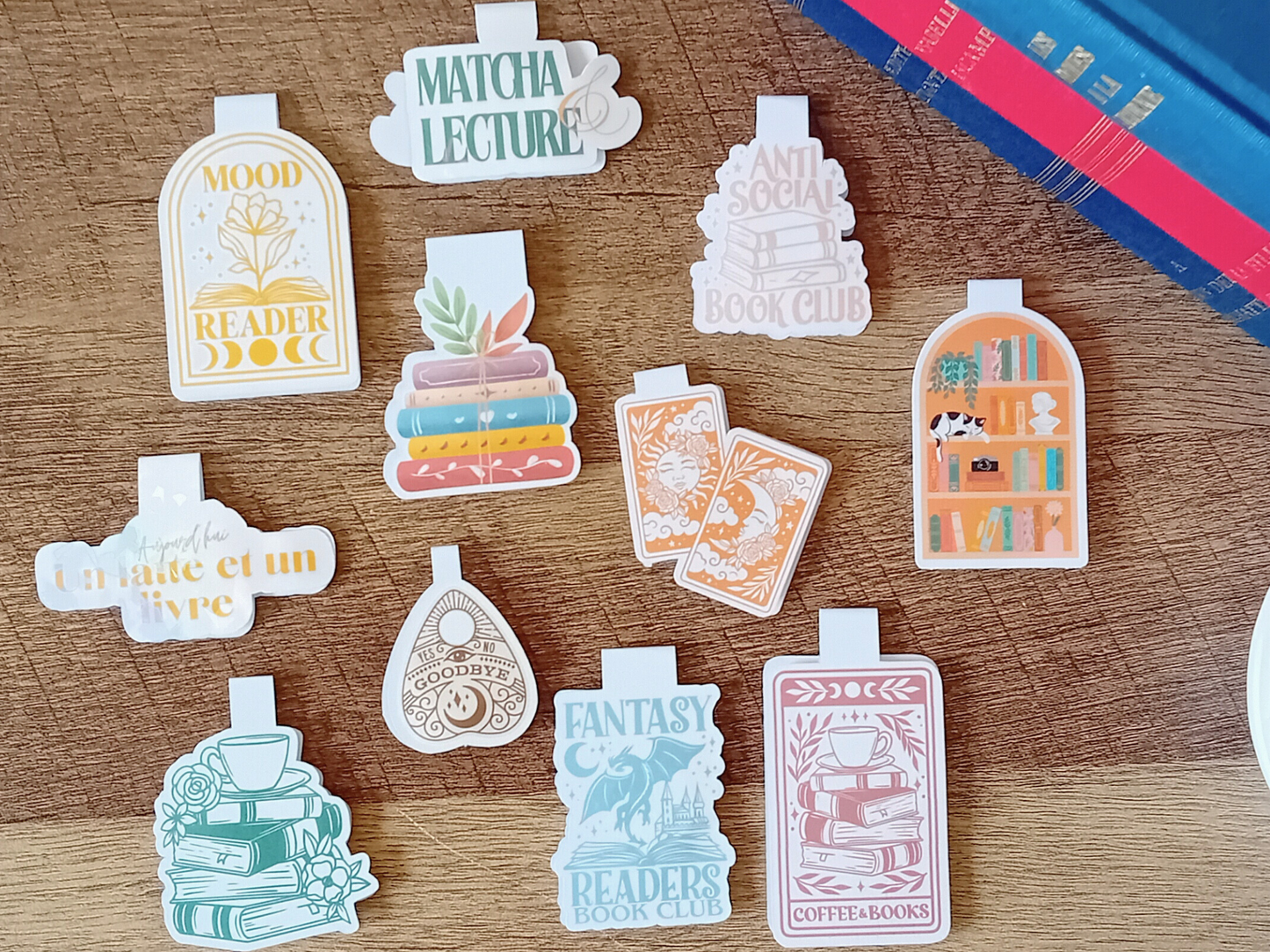 Marque-Page Magnétique Fantasy Book Club Dragon. Créatrice « La baleine qui embosse »