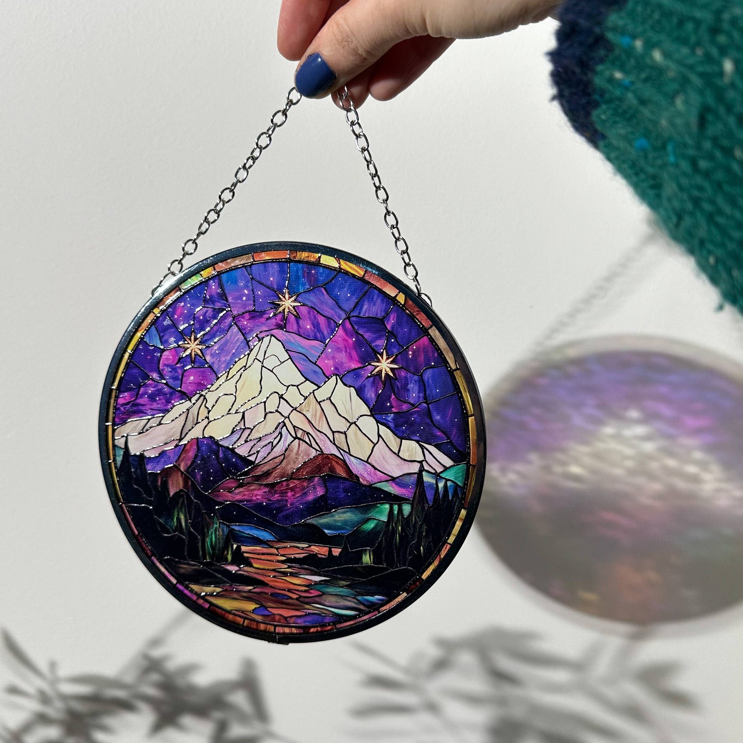 Attrape-soleil effet vitrail de Velaris