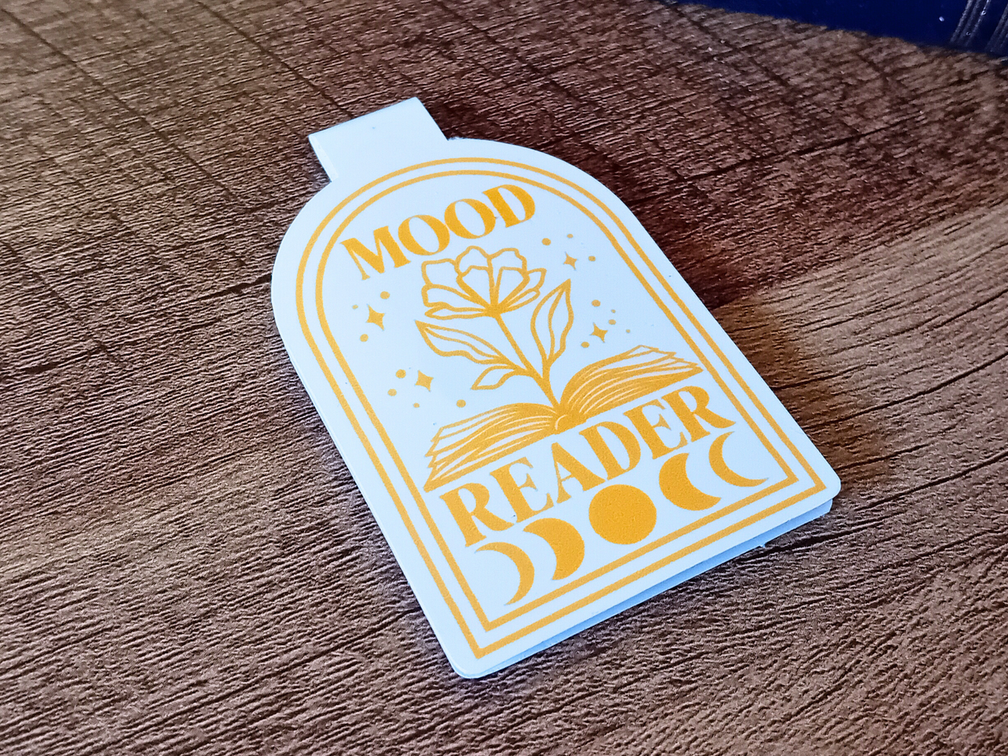 Marque-Page Magnétique - Mood Reader. Créatrice « La baleine qui embosse »