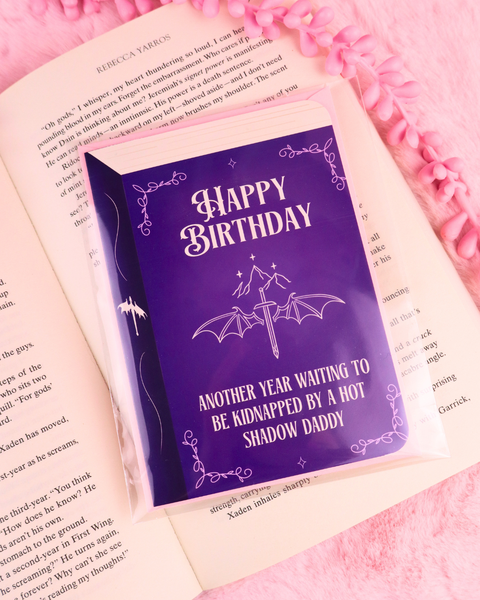 Carte d'anniversaire : « Shadow Daddy »