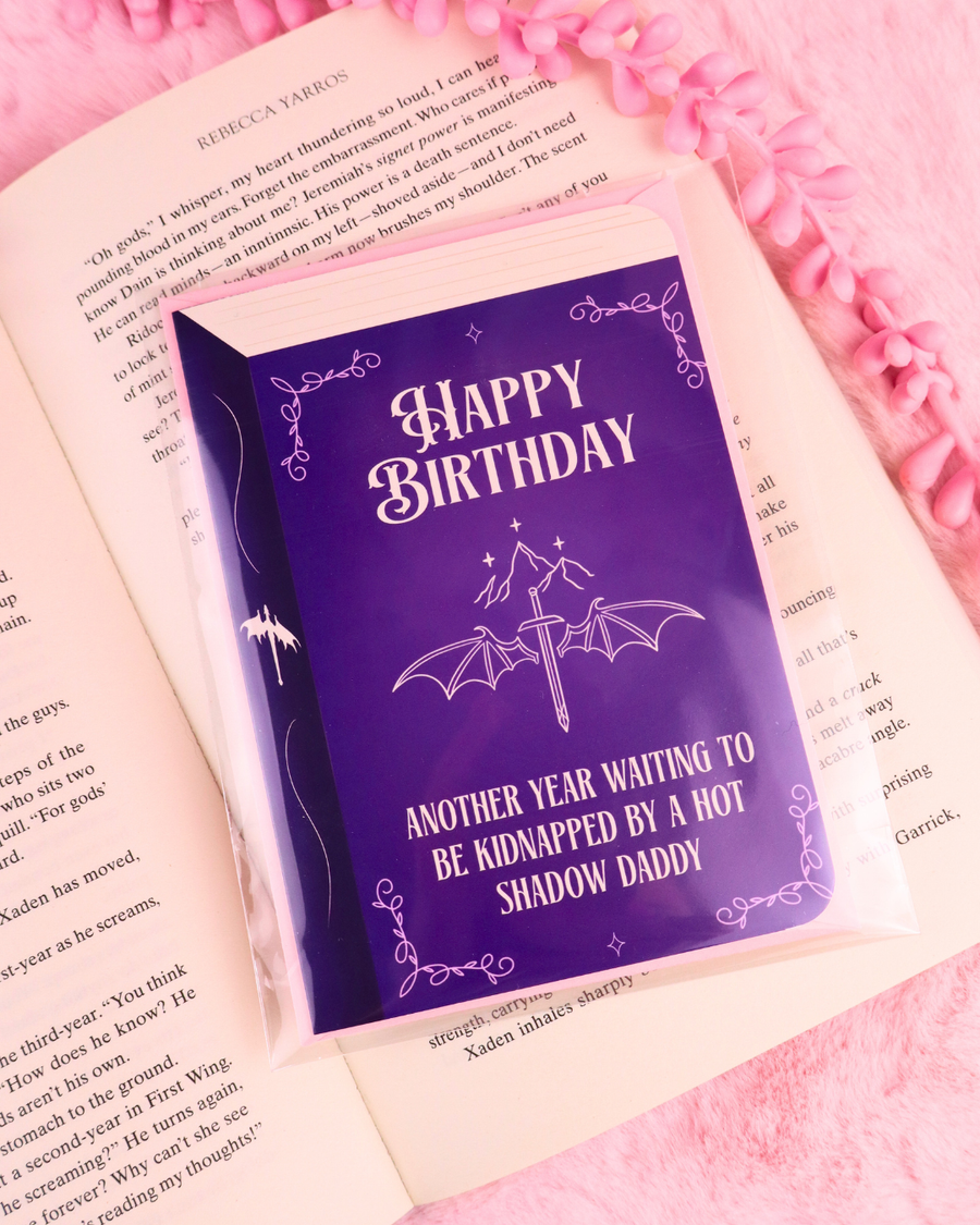 Carte d'anniversaire : « Shadow Daddy »