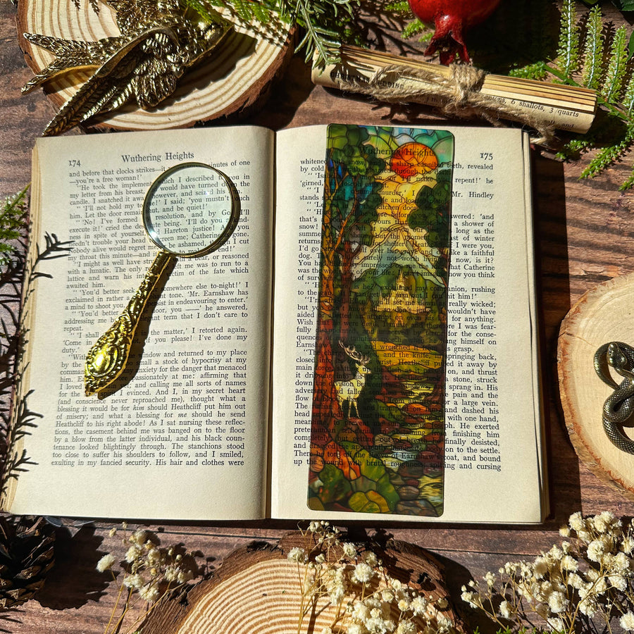 Marque-pages en vitrail de Terrasen (Throne of Glass)