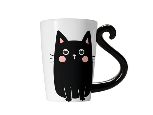 Tasse en céramique - Chat noir