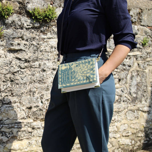 Petit sac à main inspiré de « Orgueil et préjugés » version verte