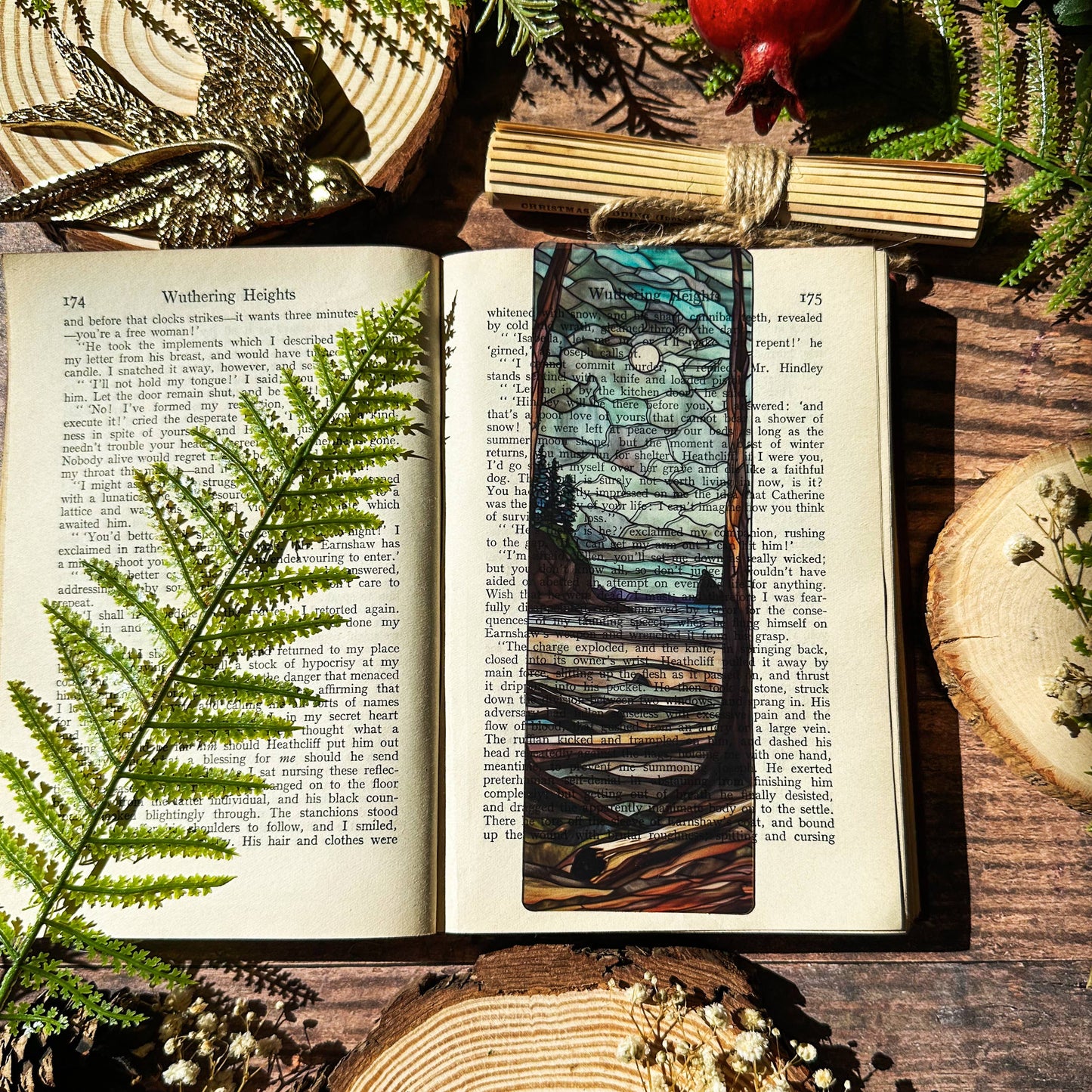 Marque-pages en vitrail de La Push