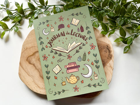 Journal de Lecture fait main