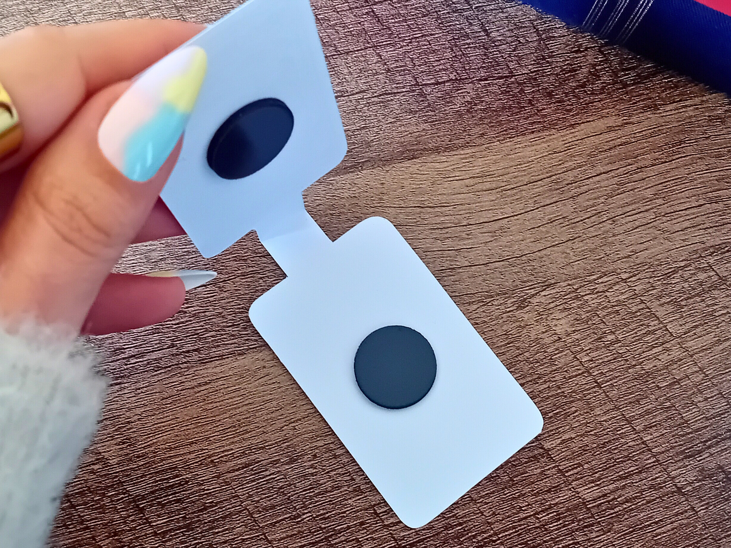 Marque-Page Magnétique - Carte de Tarot - Coffee & Books. Créatrice « La baleine qui embosse »