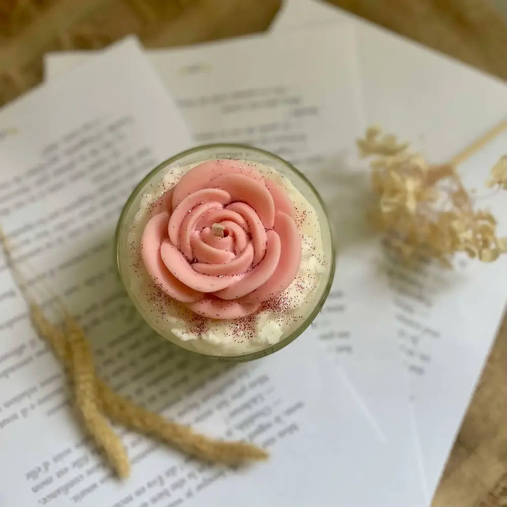 Bougie artisanale - L’atelier de Cha’