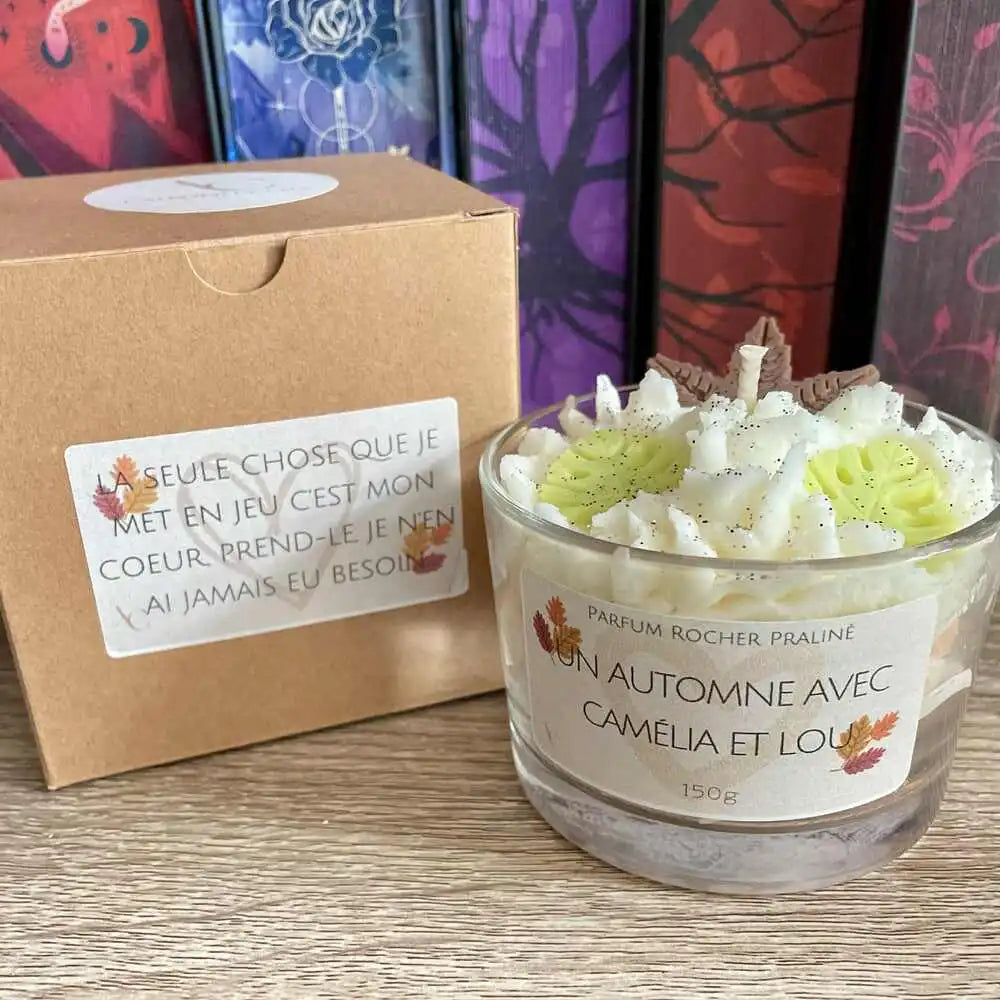 Bougie artisanale - L’atelier de Cha’