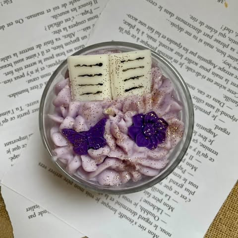 Bougie artisanale - L’atelier de Cha’