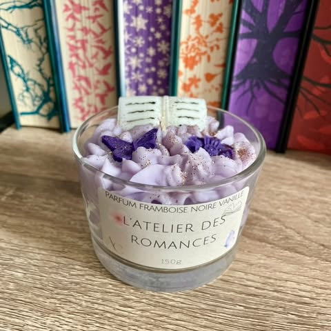 Bougie artisanale - L’atelier de Cha’