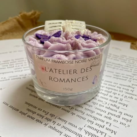 Bougie artisanale - L’atelier de Cha’