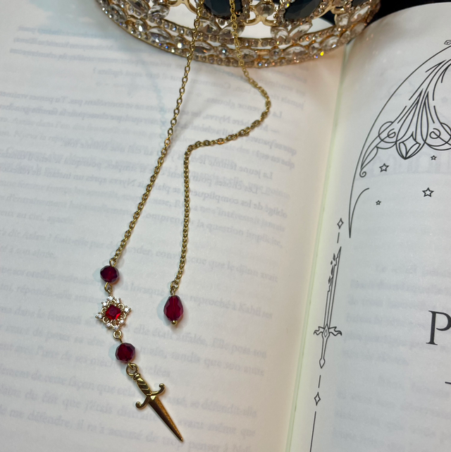 Marque-page dague - Créatrice: Ephyria