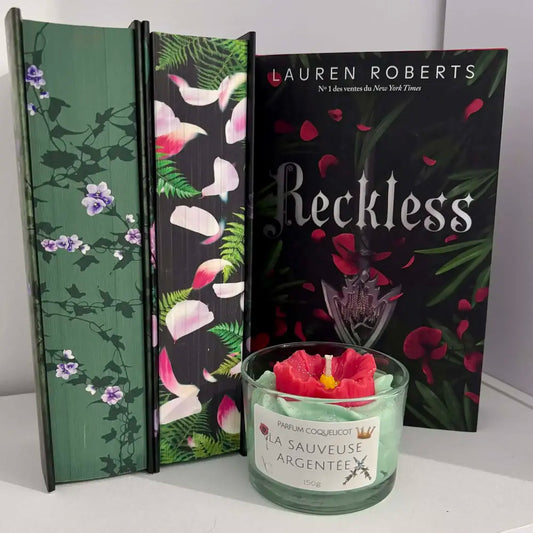 Bougie artisanale - L’atelier de Cha’ - Inspirée de la saga Powerless