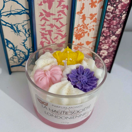 Bougie artisanale - L’atelier de Cha’ - Inspirée de l’univers de Bridgerton