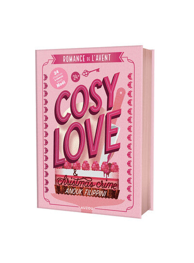 Cosy love & christmas crime - édition reliée collector - parfum framboise