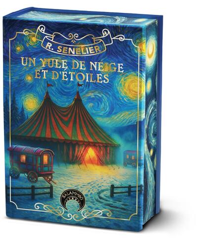 Un yule de neige et d'étoiles